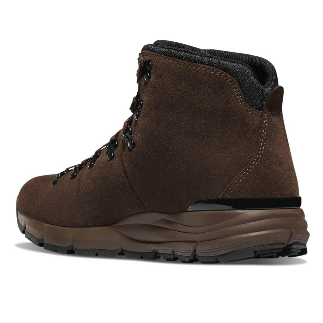 Chattanooga Danner Mountain Hiking Boot 600 in Java Bossa Nova, size 12, with rugged leather and hiking sole for outdoor adventures.