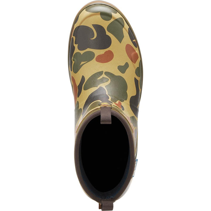 Chattanooga LaCrosse Alpha Deck 6-inch boots in hardwoods duck camo, men&