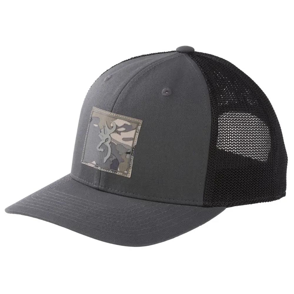 Browning Cypress Cap Carbon With OVIX Flexfit Mesh Snapback One Size - POWER FIT SHOP — Powering Preparedness, Health & Home