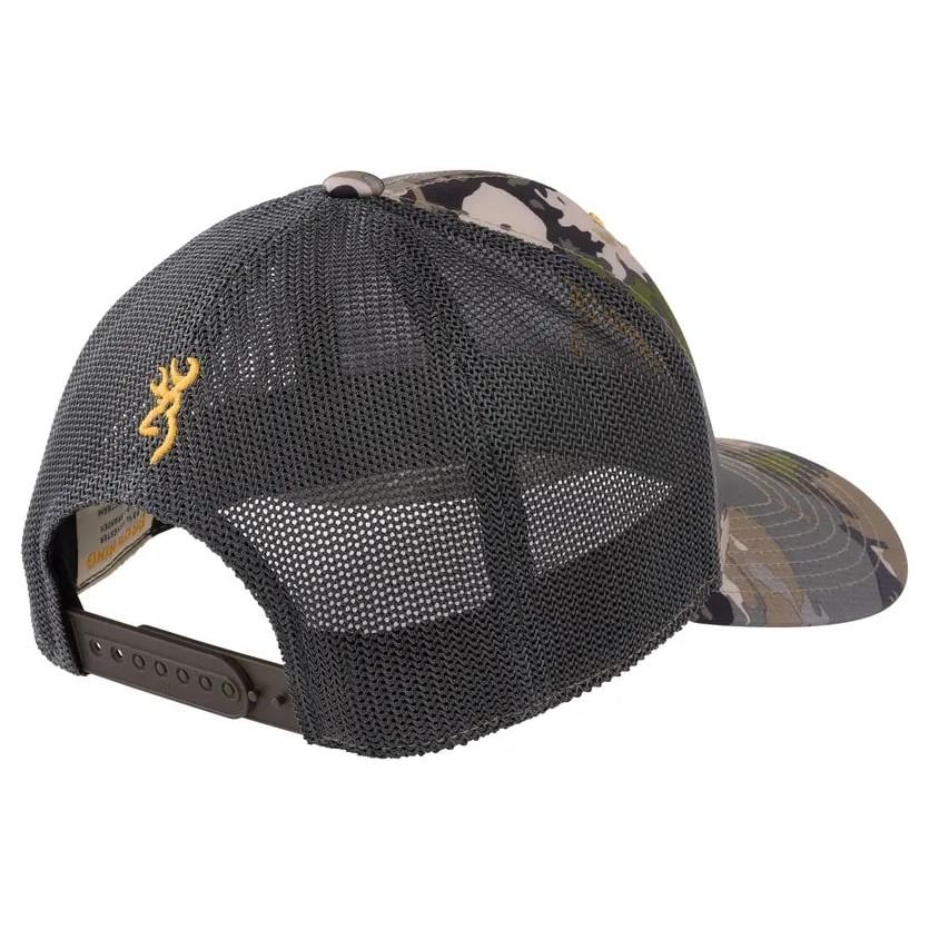 Chattanooga Browning Pahvant Pro Cap, lightweight outdoor hat with durable, comfortable design in black with adjustable strap.