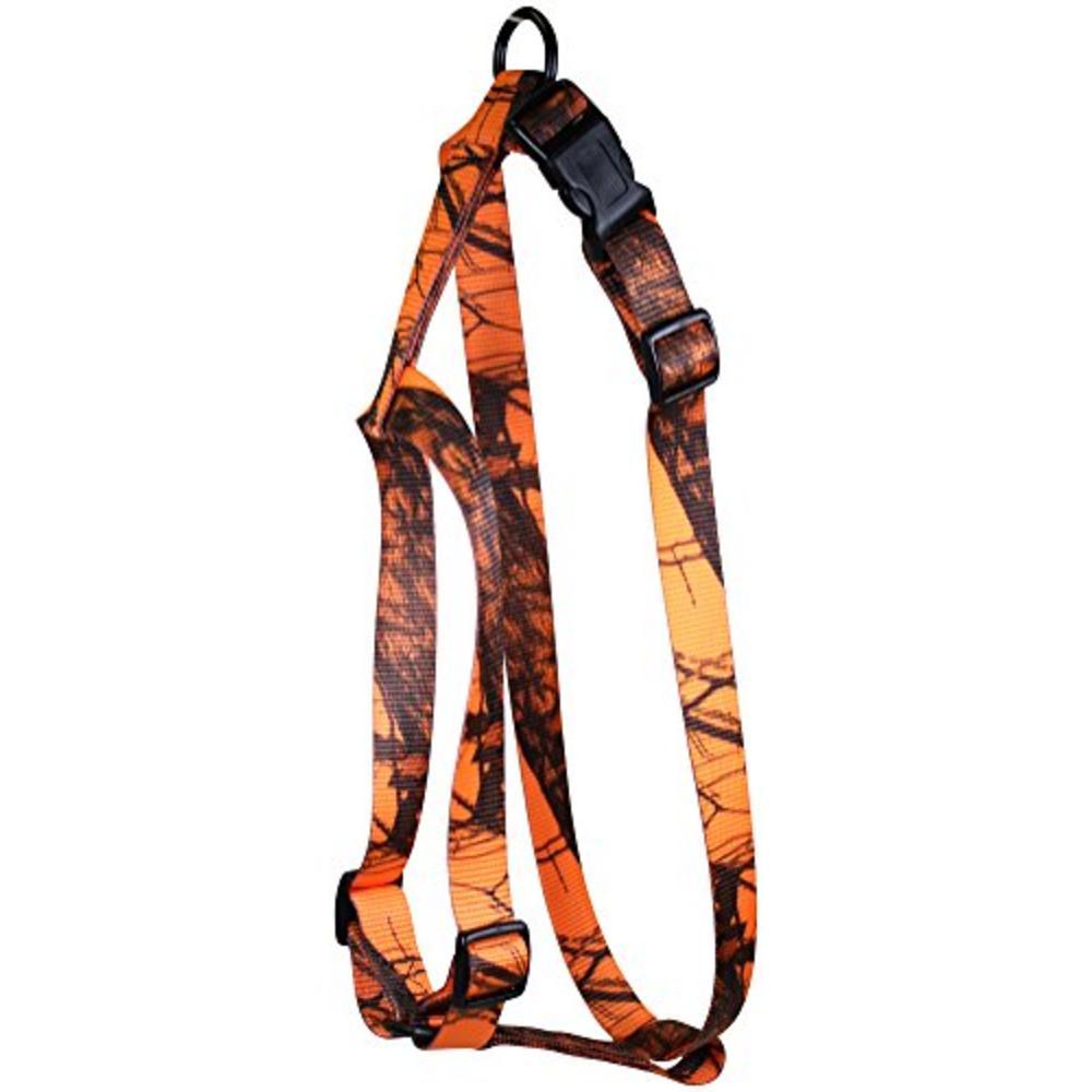 Omnipet Kwik Klip Adjustable Nylon Pet Harness Large Blaze Orange Camo Durable - POWER FIT SHOP — Powering Preparedness, Health &amp; Home