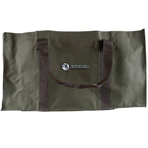 Chattanooga cupped 6-slot full body Canada Goose decoy bag for outdoor waterfowl hunting, durable and easy to carry.