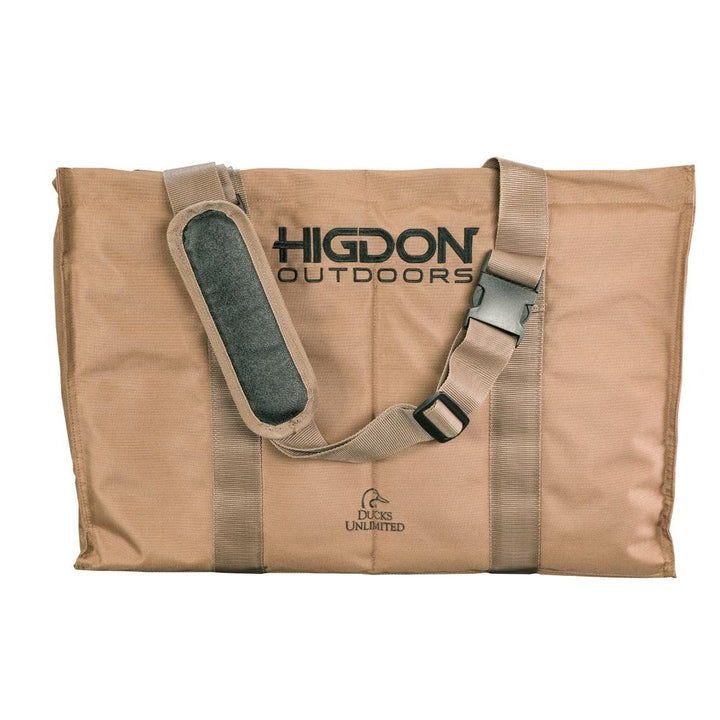 Chattanooga Higdon Outdoors X Slot universal motion decoy bag with adjustable 2 to 8 slots for hunting decoys.