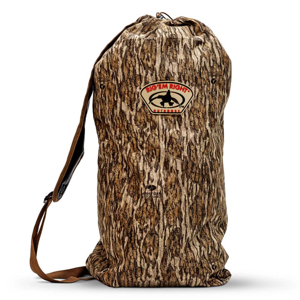 Rig Em Right Turkey Decoy Bag Mossy Oak Bottomland Durable Carry Shoulder Strap - POWER FIT SHOP — Powering Preparedness, Health &amp; Home