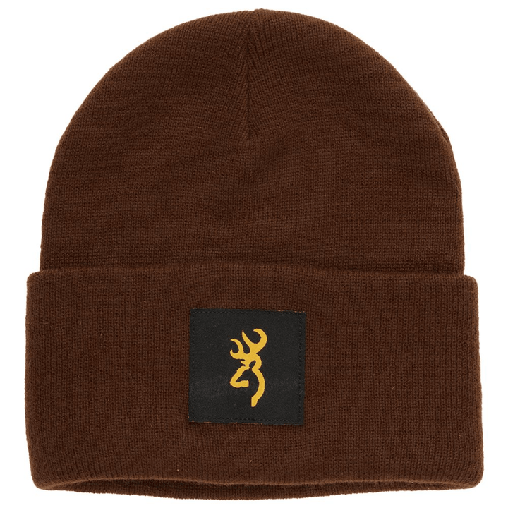 Browning Beanie Still Water Brown Acrylic Material Soft Warm and Stylish - POWER FIT SHOP — Powering Preparedness, Health &amp; Home
