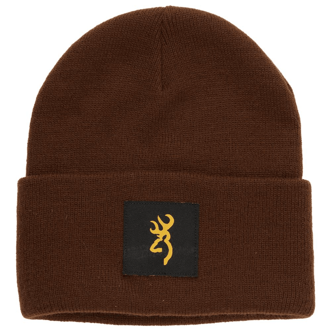 Browning Beanie Still Water Brown Acrylic Material Soft Warm and Stylish - POWER FIT SHOP — Powering Preparedness, Health &amp; Home
