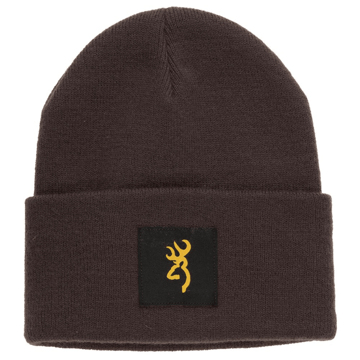 Browning Beanie Still Water Gray Acrylic Material Soft Warm and Stylish - POWER FIT SHOP — Powering Preparedness, Health &amp; Home