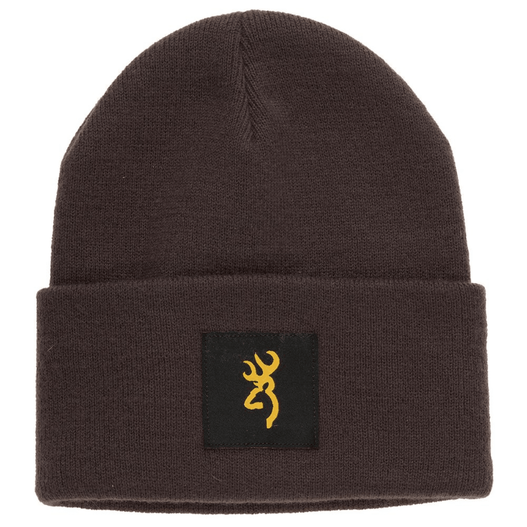 Browning Beanie Still Water Gray Acrylic Material Soft Warm and Stylish - POWER FIT SHOP — Powering Preparedness, Health &amp; Home