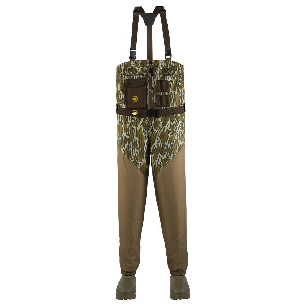 LaCrosse Alpha Agility Select Waders Front Zip Mossy Oak Bottomland 8 - POWER FIT SHOP — Powering Preparedness, Health & Home
