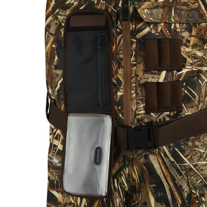 LaCrosse Alpha Agility Select Waders Front Zip Mossy Oak Bottomland 8 - POWER FIT SHOP — Powering Preparedness, Health &amp; Home