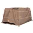 Chattanooga Higdon Outdoors Quick Draw Dog Blind in dirt color, designed for outdoor hunting and providing concealment for dogs.
