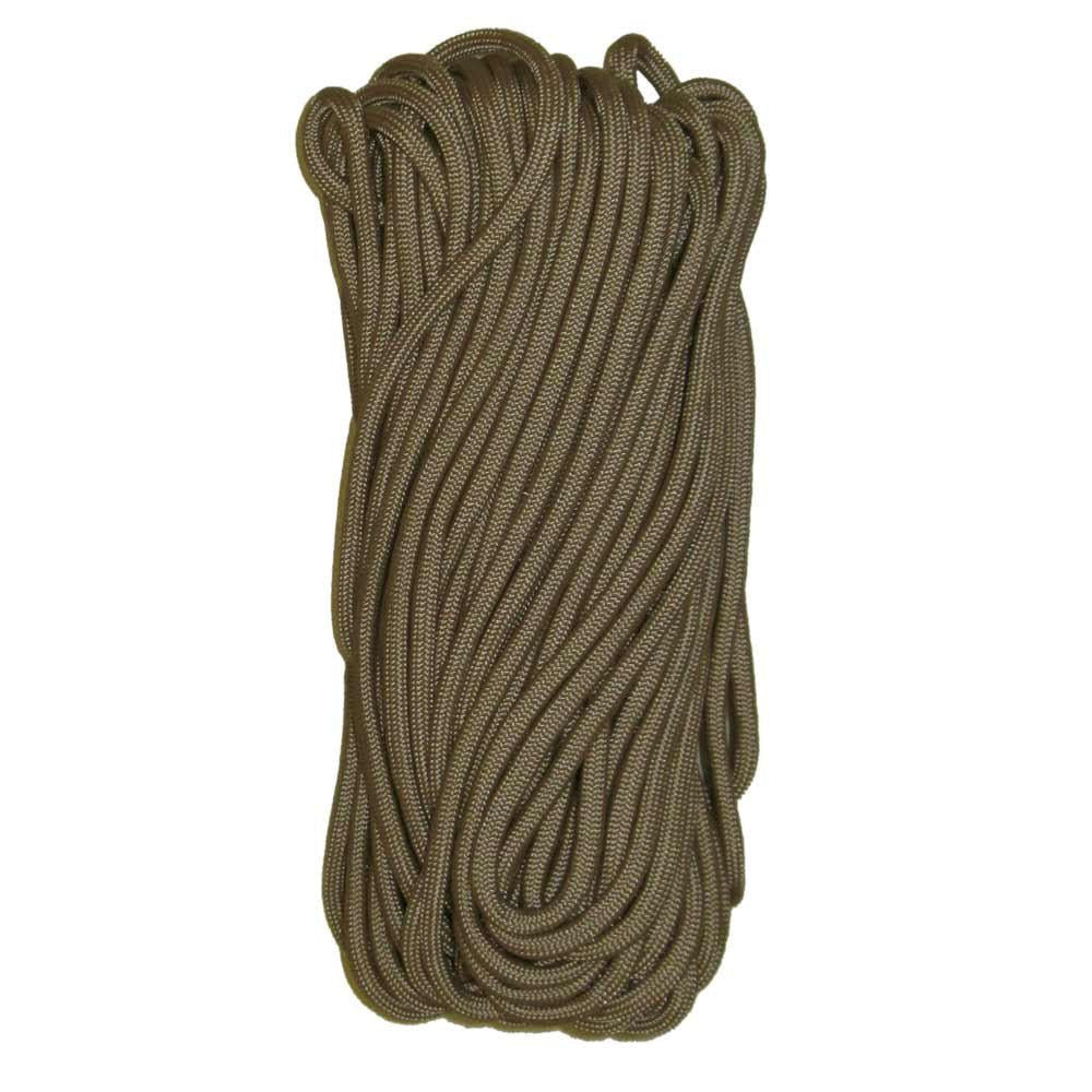 TacShield 550 Para Cord 50ft Coyote Strong Durable Seven Strand Utility Rope - POWER FIT SHOP — Powering Preparedness, Health &amp; Home