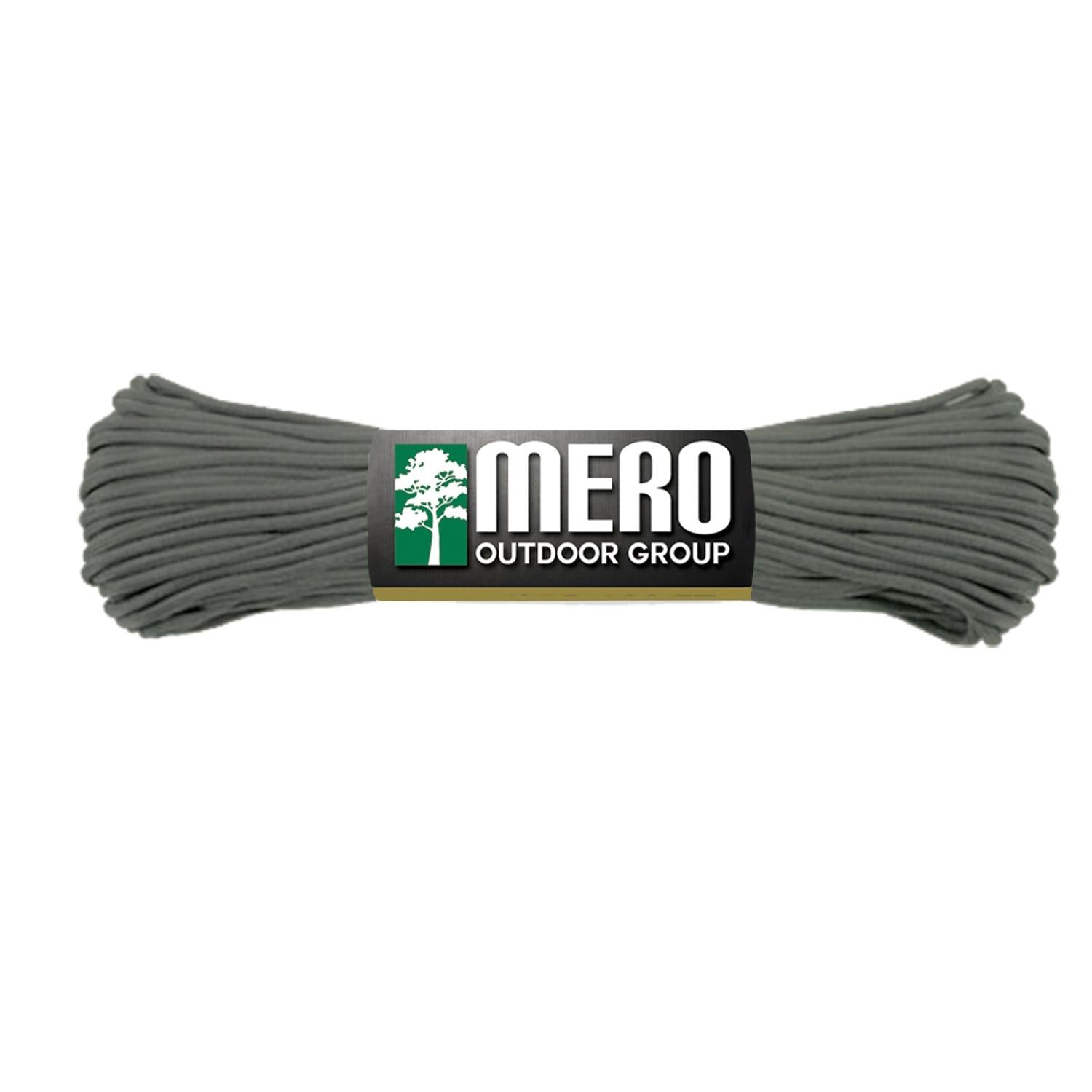 Chattanooga Green Foliage 550 Paracord 100 ft for emergency and outdoor survival, shown coiled ready for use.