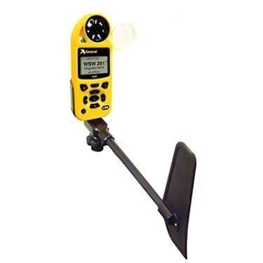 Chattanooga Kestrel rotating vane mount and black carry case for 5000 series emergency survival equipment.