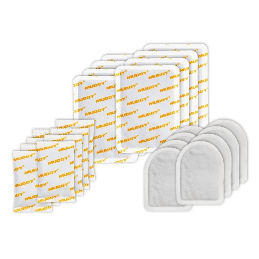 Chattanooga Muddy Disposable Hand Warmers 10-pack, odorless, long-lasting, air-activated emergency survival hand warmers.