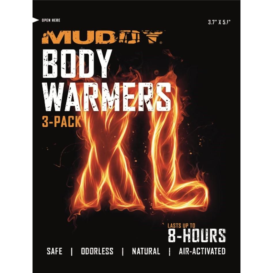 Chattanooga Muddy XL 3 Body Warmer, odorless, long-lasting natural air-activated emergency survival heat pack.