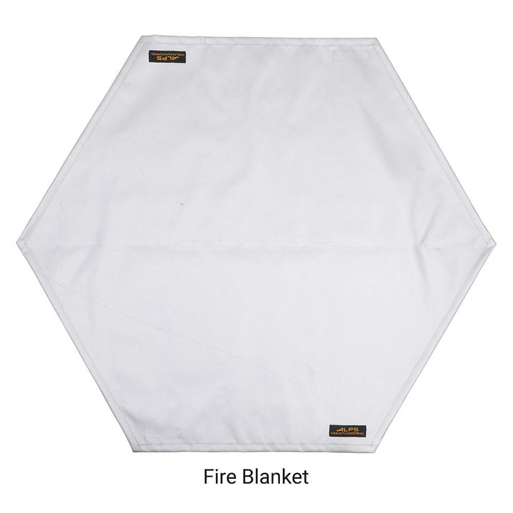 Chattanooga Alps Mountaineering Gaze Pit portable firepit with stainless steel mesh design and lightweight construction for outdoor heating.