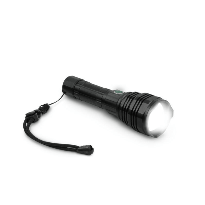 Konus Optics Konus KonusLight - 5K Flashlight 2500 Lumen Rechargeable Black - POWER FIT SHOP — Powering Preparedness, Health &amp; Home