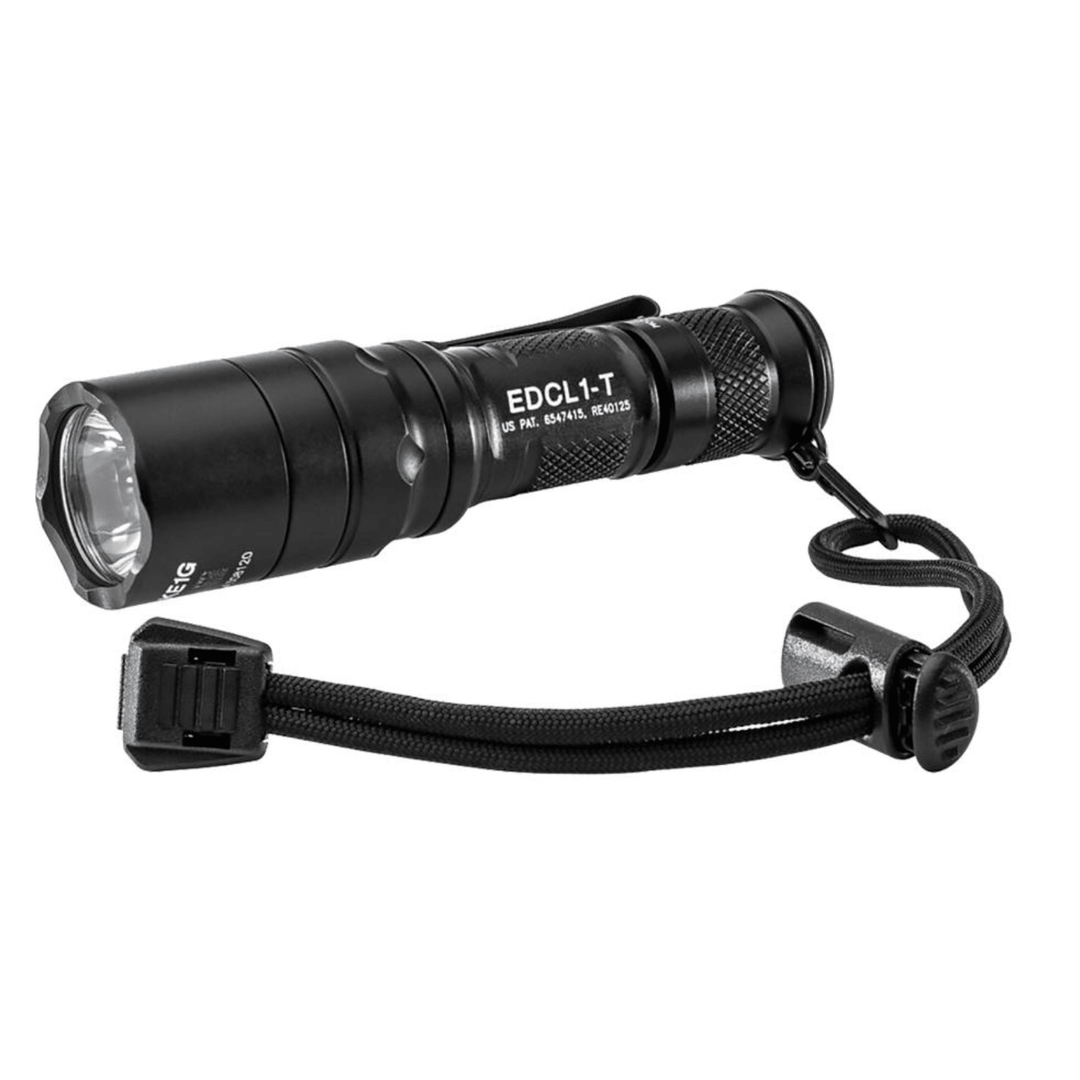 SF EDCL1 - T Dual Output Everyday Carry Flashlight 500 Lumens Black - POWER FIT SHOP — Powering Preparedness, Health &amp; Home