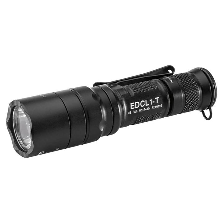SF EDCL1 - T Dual Output Everyday Carry Flashlight 500 Lumens Black - POWER FIT SHOP — Powering Preparedness, Health &amp; Home