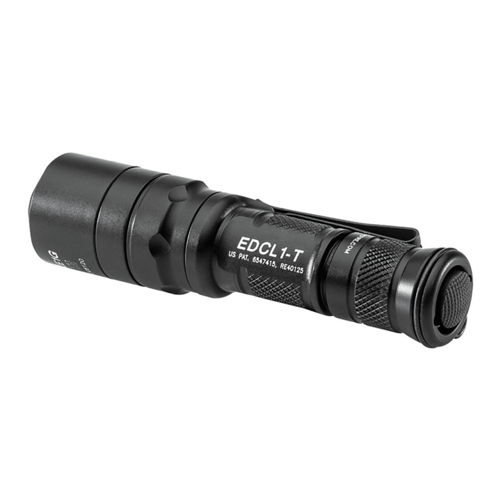 SF EDCL1 - T Dual Output Everyday Carry Flashlight 500 Lumens Black - POWER FIT SHOP — Powering Preparedness, Health &amp; Home