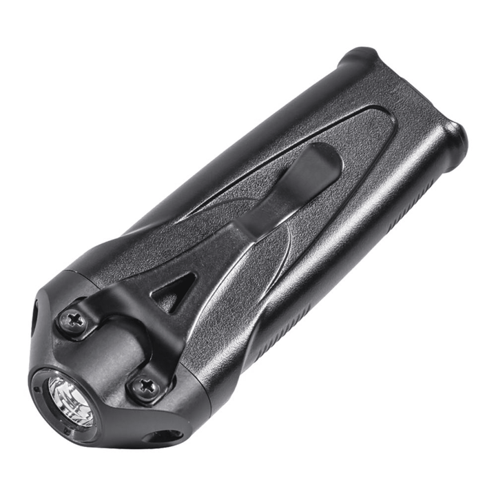 Black SF Stiletto Rechargeable Pocket LED Flashlight by Chattanooga with 650 Lumens, compact and multi-output design.