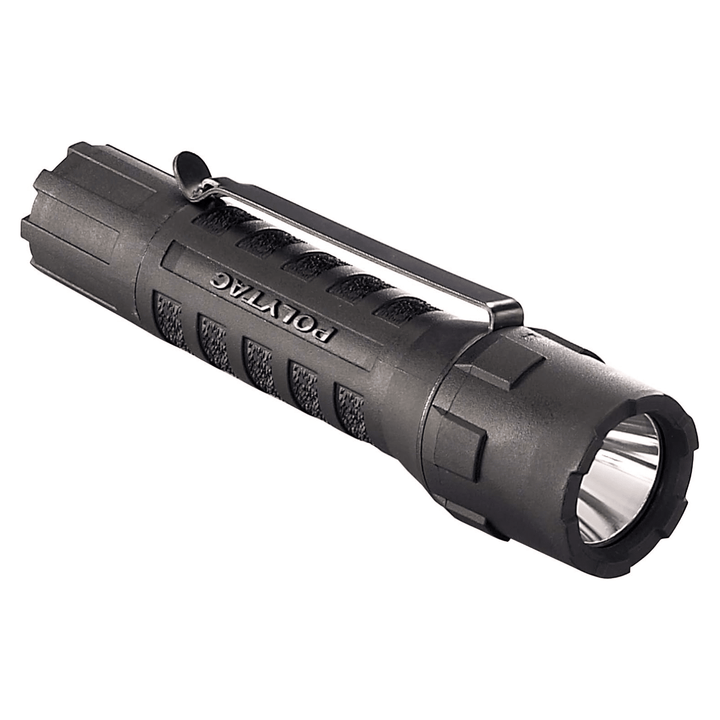 Streamlight Streamlight PolyTac 600 Lumen LED Flashlight with Lithium Batteries Black - POWER FIT SHOP — Powering Preparedness, Health &amp; Home