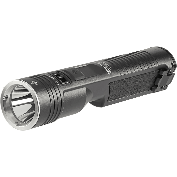 Chattanooga Streamlight Stinger 2000 Lumen flashlight with holder and charger, black, for 120V AC and 12V DC power sources