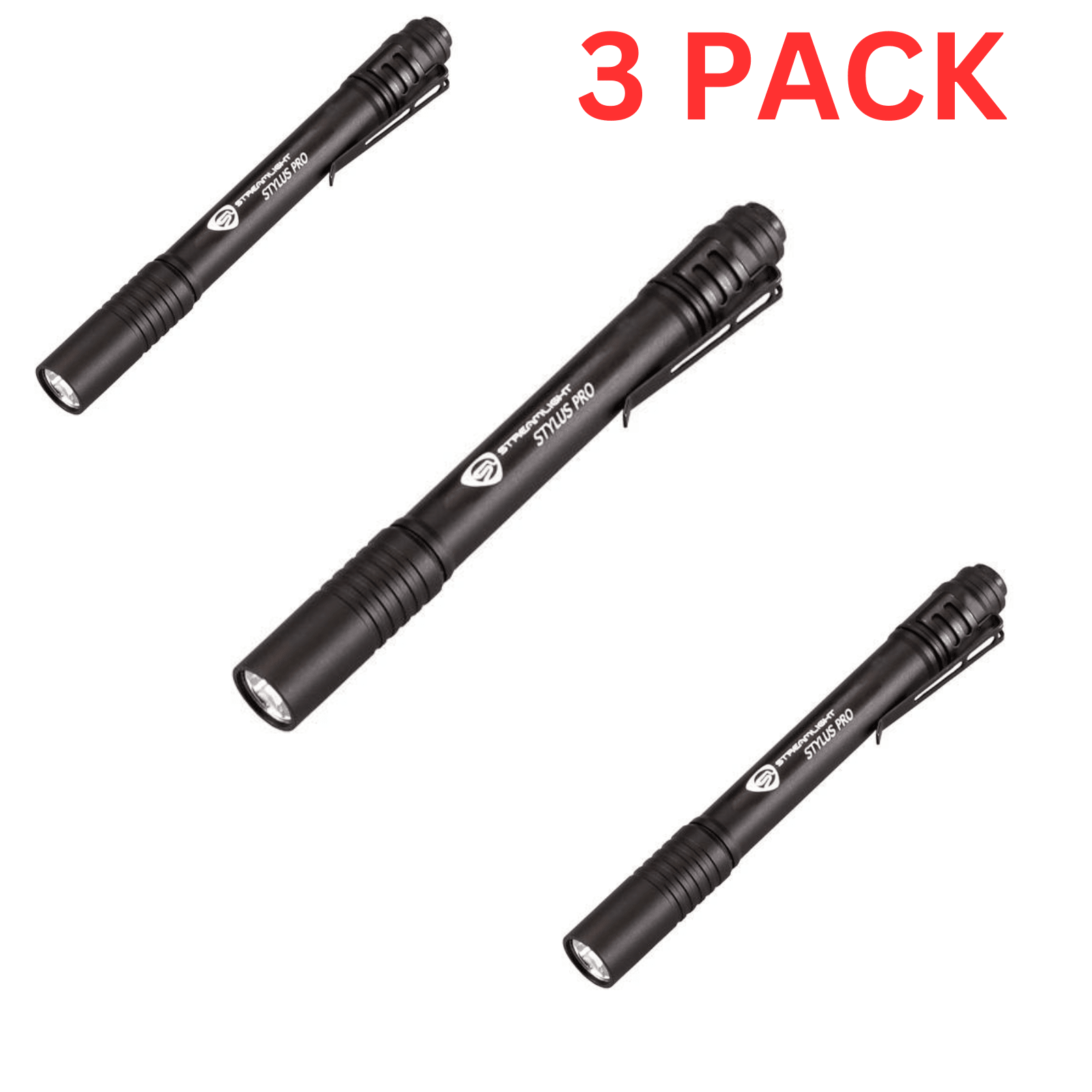 Streamlight Stylus Pro Alkaline Battery Powered Pen Light LED Black - POWER FIT SHOP — Powering Preparedness, Health & Home