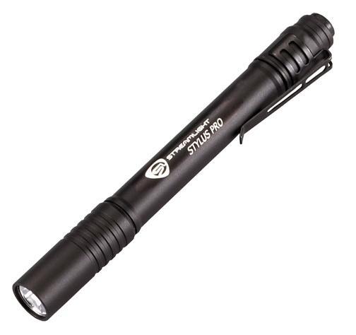 Streamlight Stylus Pro Alkaline Battery Powered Pen Light LED Black - POWER FIT SHOP — Powering Preparedness, Health & Home