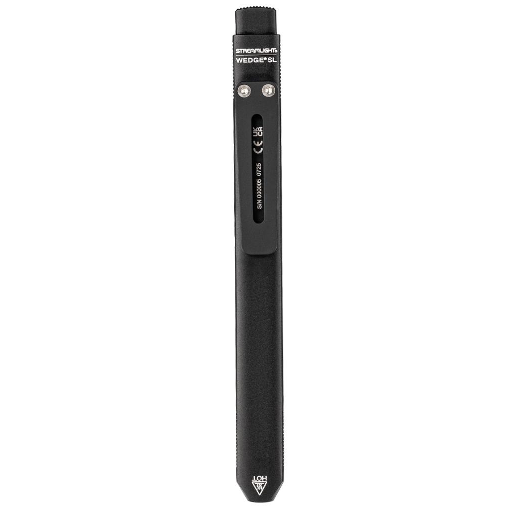 Chattanooga Streamlight Wedge SL rechargeable inspection flashlight in black, slim design with 500 lumens output.