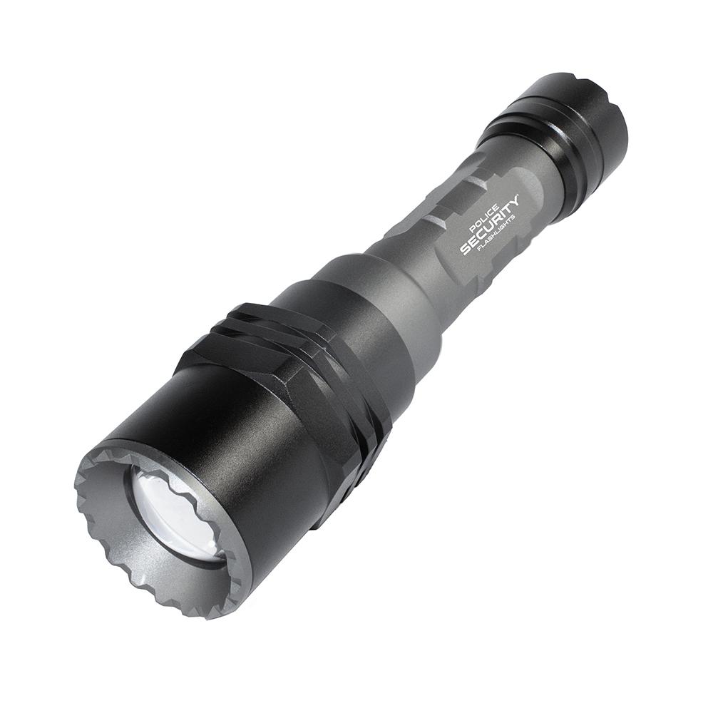 Ps Flashlight 700 Lumens Long Throw Rechargeable Twist Focus Light Black - POWER FIT SHOP — Powering Preparedness, Health & Home