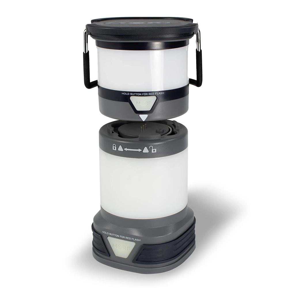 PS Flashlight MORF 2 in 1 Lantern 380 Lumen Black Portable Outdoor Light - POWER FIT SHOP — Powering Preparedness, Health &amp; Home