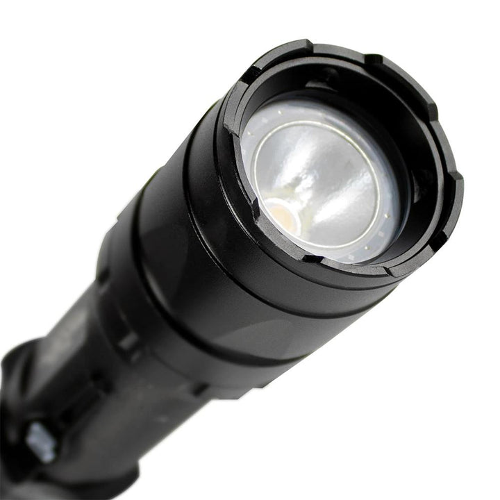 PS Flashlight Trac Tact RX Rechargeable 1500 Lumens Black Waterproof Light - POWER FIT SHOP — Powering Preparedness, Health &amp; Home