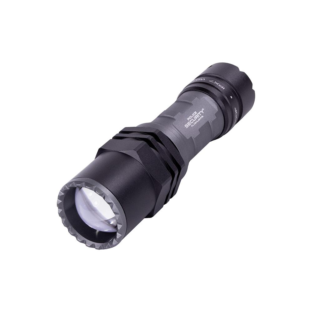 PS Flashlights Long Throw 400 Lumens Black Durable LED Portable Light - POWER FIT SHOP — Powering Preparedness, Health &amp; Home