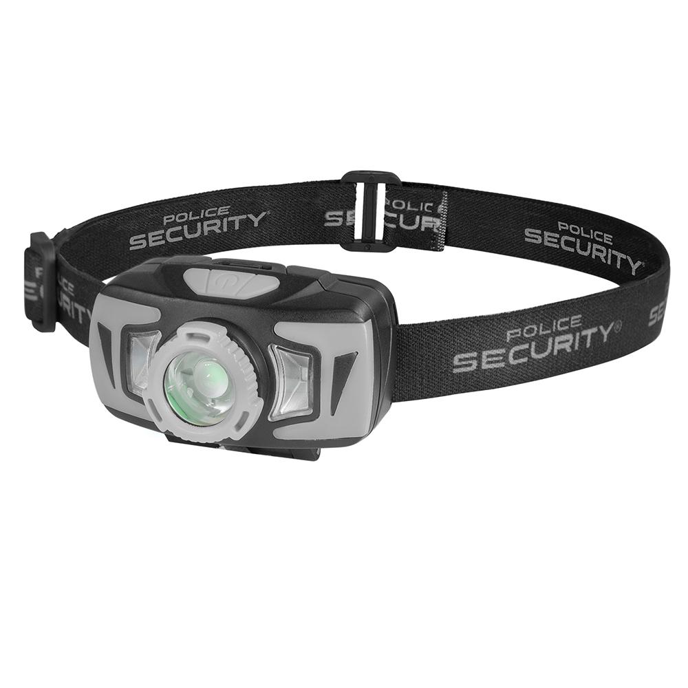 Chattanooga Ryder headlamp with 500 lumens, black water-resistant design, adjustable strap, ideal for outdoor or hands-free use.