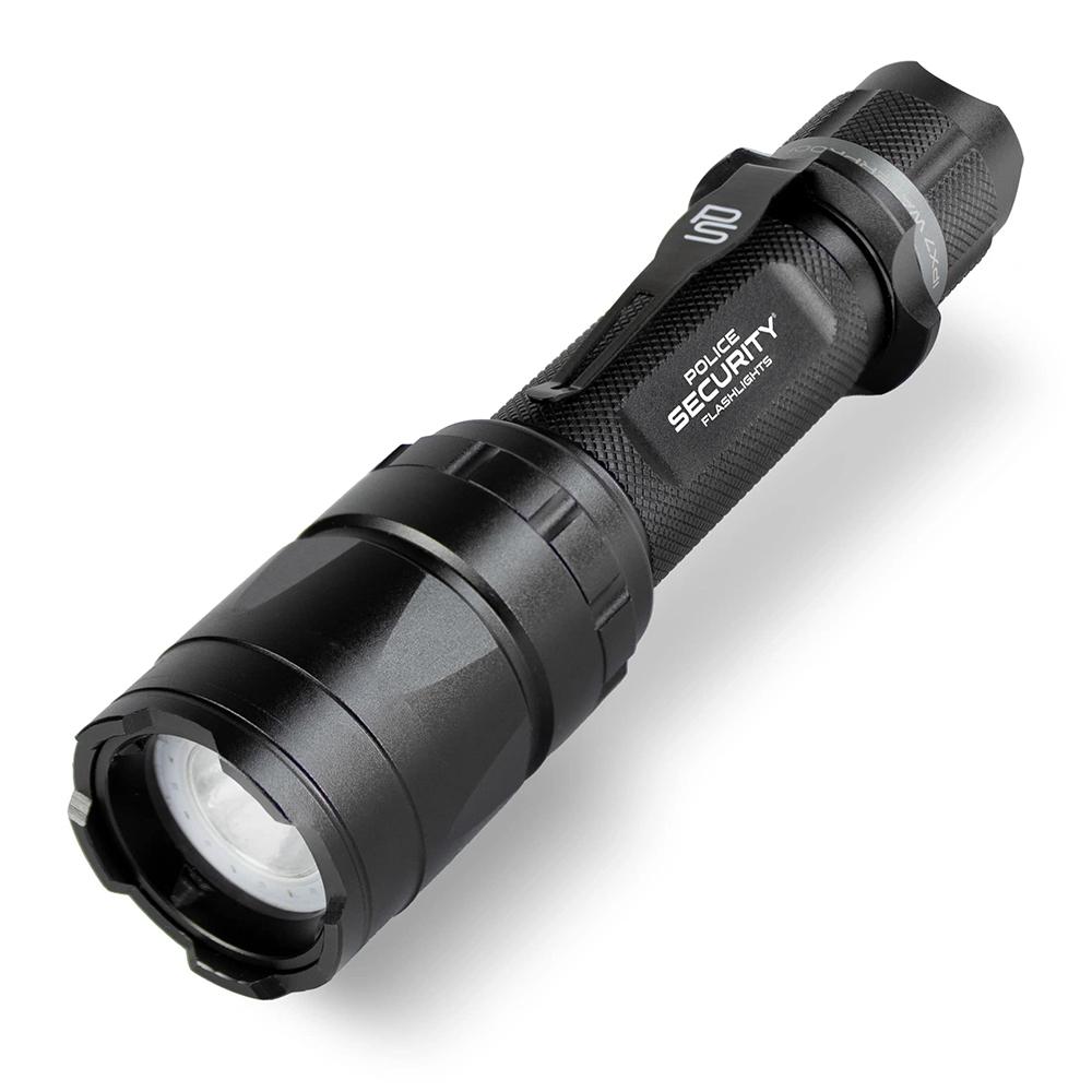 PS Flashlights Trac Tact Rechargeable LED Flashlight 1000 Lumens Black - POWER FIT SHOP — Powering Preparedness, Health & Home