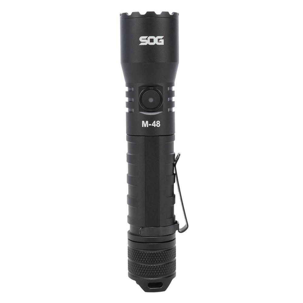 SOG M48 Flashlight 2500 Lumens Rechargeable Waterproof Outdoor Light - POWER FIT SHOP — Powering Preparedness, Health &amp; Home