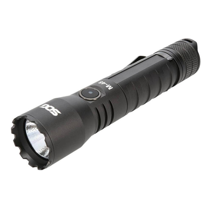 SOG M48 Flashlight 2500 Lumens Rechargeable Waterproof Outdoor Light - POWER FIT SHOP — Powering Preparedness, Health &amp; Home