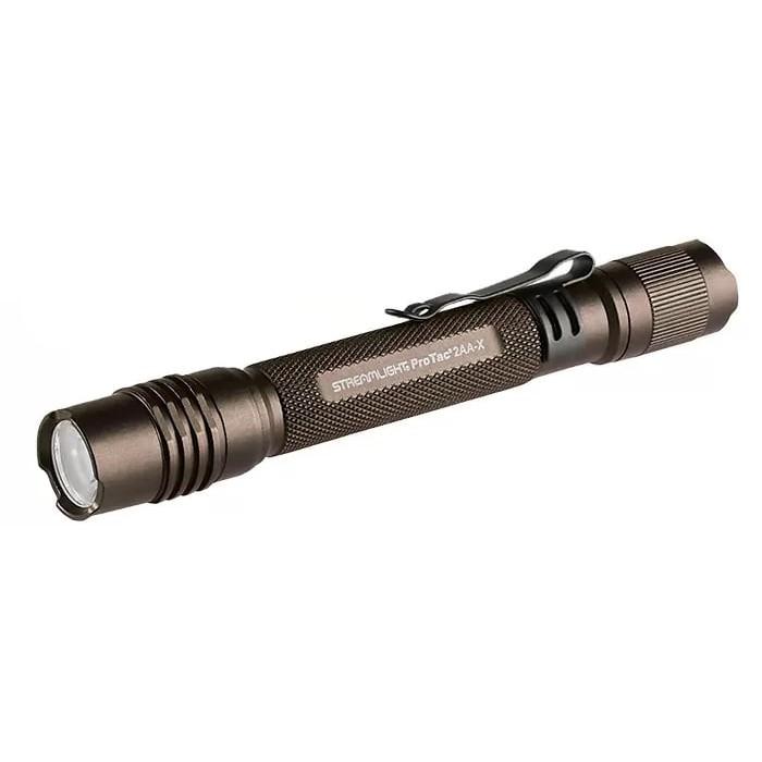 Streamlight Protac 2AAX USB Flashlight 550 Lumens Coyote - POWER FIT SHOP — Powering Preparedness, Health & Home