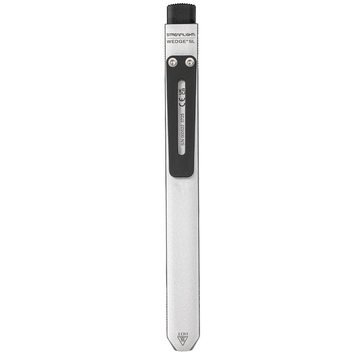 Streamlight Wedge SL Inspection Flashlight Silver Pocket Carry High Performance - POWER FIT SHOP — Powering Preparedness, Health &amp; Home