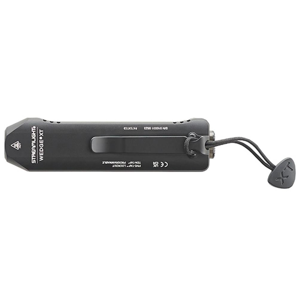 Streamlight Wedge XT - Includes USB - C cord and pocket lanyard - Silver - POWER FIT SHOP — Powering Preparedness, Health &amp; Home