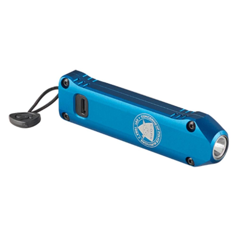 Streamlight Wedge XT w/USB - C cord and pocket lanyard - Blue (C.O.P.S) - POWER FIT SHOP — Powering Preparedness, Health & Home