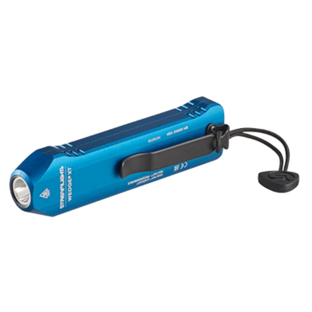 Streamlight Wedge XT w/USB - C cord and pocket lanyard - Blue (C.O.P.S) - POWER FIT SHOP — Powering Preparedness, Health &amp; Home