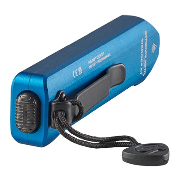 Streamlight Wedge XT w/USB - C cord and pocket lanyard - Blue (C.O.P.S) - POWER FIT SHOP — Powering Preparedness, Health &amp; Home