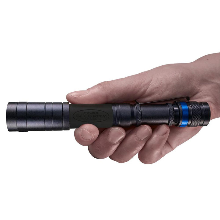 Chattanooga PS Sleuth 2.0 LED flashlight in black, compact and portable with 300 lumens for bright illumination.