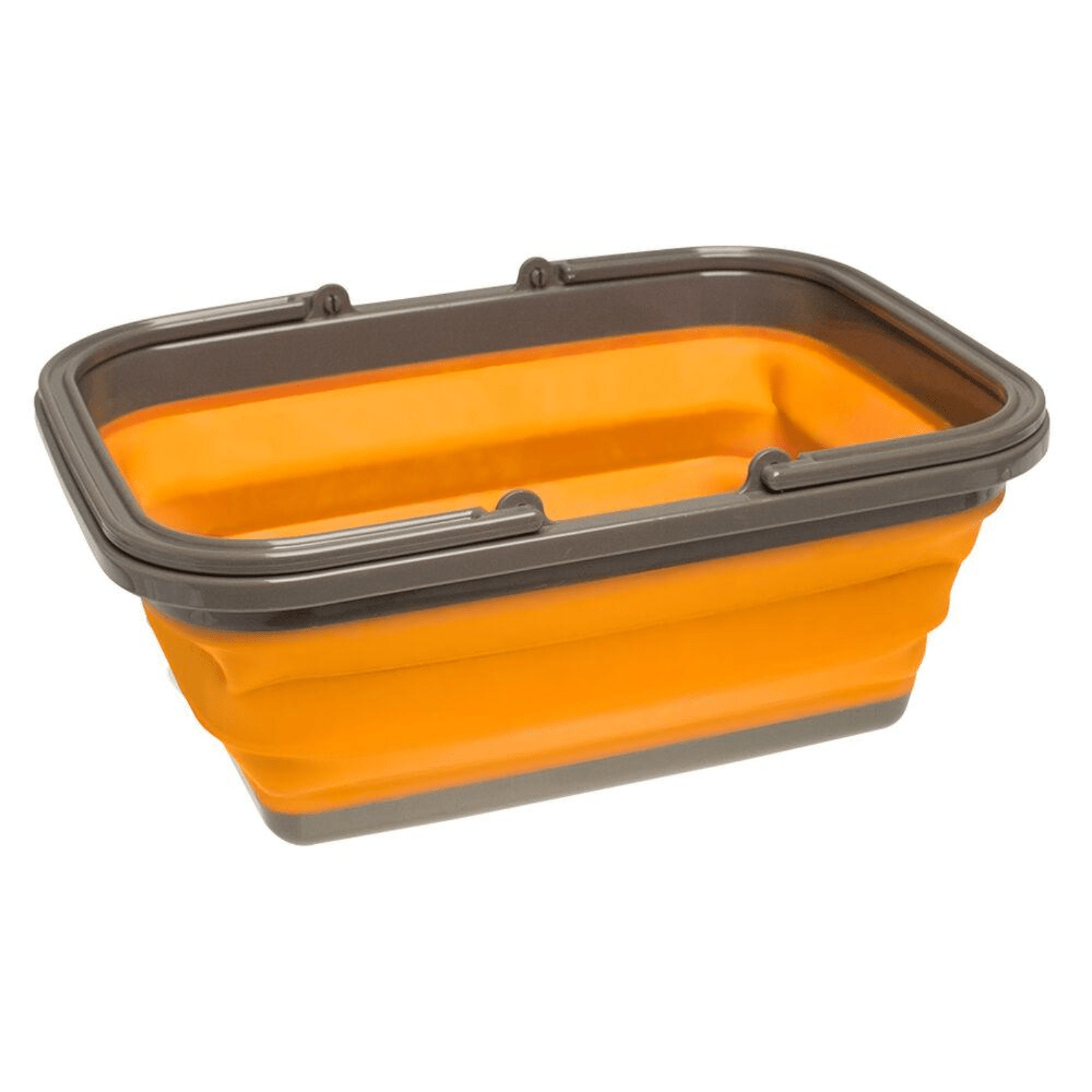 Orange Chattanooga FlexWare Sink basin, 8.5L capacity, flexible, lightweight wash basin for outdoor and survival use.
