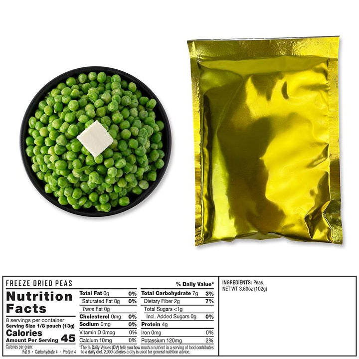 120 Serving Freeze Dried Vegetable and Gourmet Flavored Sauces