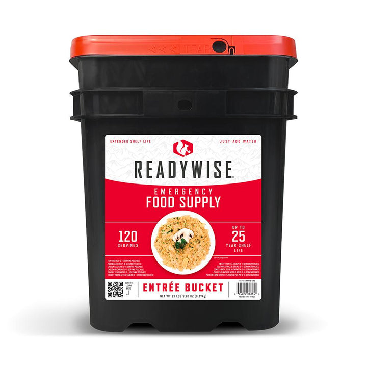 60 Day 1 Person 120 Serving Entre Only Grab and Go Bucket - POWER FIT SHOP — Powering Preparedness, Health &amp; Home