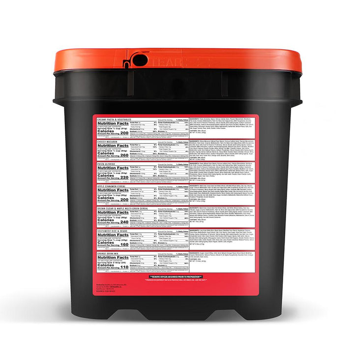 7 DAY 1 PERSON 52 SERVINGS (4 ENTREES 2 BREAKFASTS 2 BEVERAGES) BUCKET - POWER FIT SHOP — Powering Preparedness, Health &amp; Home